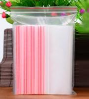 Transparent  plastic  Zip/Ziplock  bag A